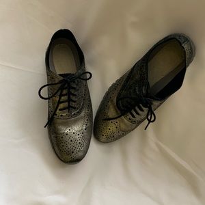 Cole Haan Metallic ladies loafers